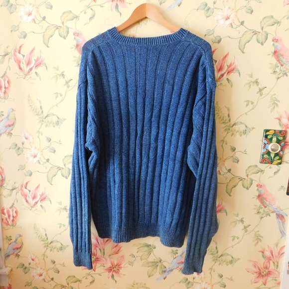 🪺 Blue Ribbed Sweater - Picture 11 of 12